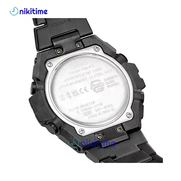 در پشت ساعت کاسیو جی شاک مدل GST-B500BD-1A