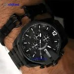 ساعت دیزل شاخدار مشکی سه موتوره کدDZ323
