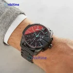 ساعت دیزل شاخدار مشکی کرنوگراف کدDZ321