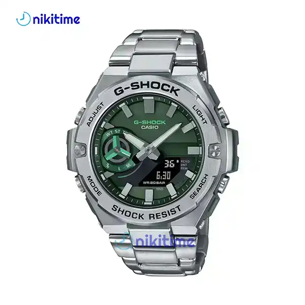 ساعت کاسیو جی شاک مدل GST-B500D-1A1 green