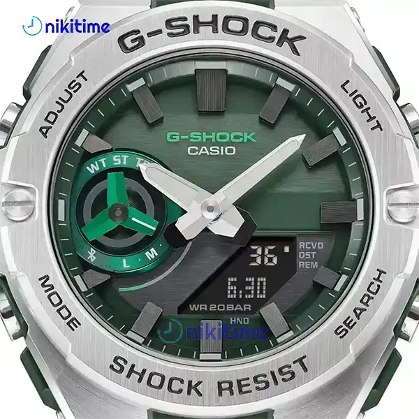 ساعت کاسیو جی شاک مدل GST-B500D-1A1 green