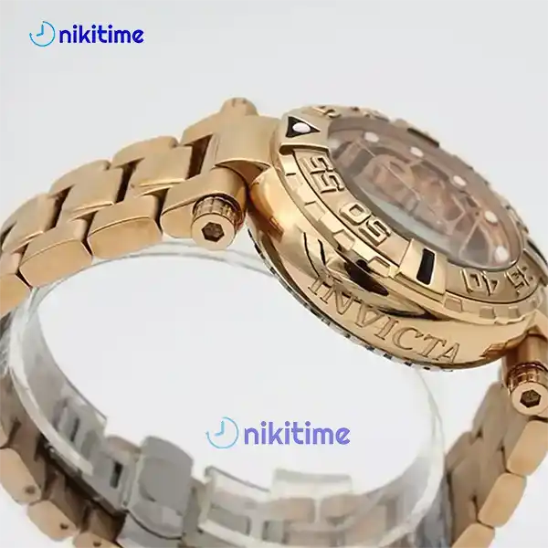 ساعت مردانه اینویکتا مدل سوباکو رزگلد سه موتور